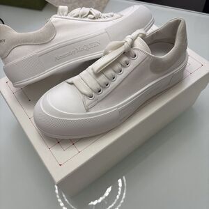 Alexander McQueen Womens White Casual And Fashion Sneakers 41 M